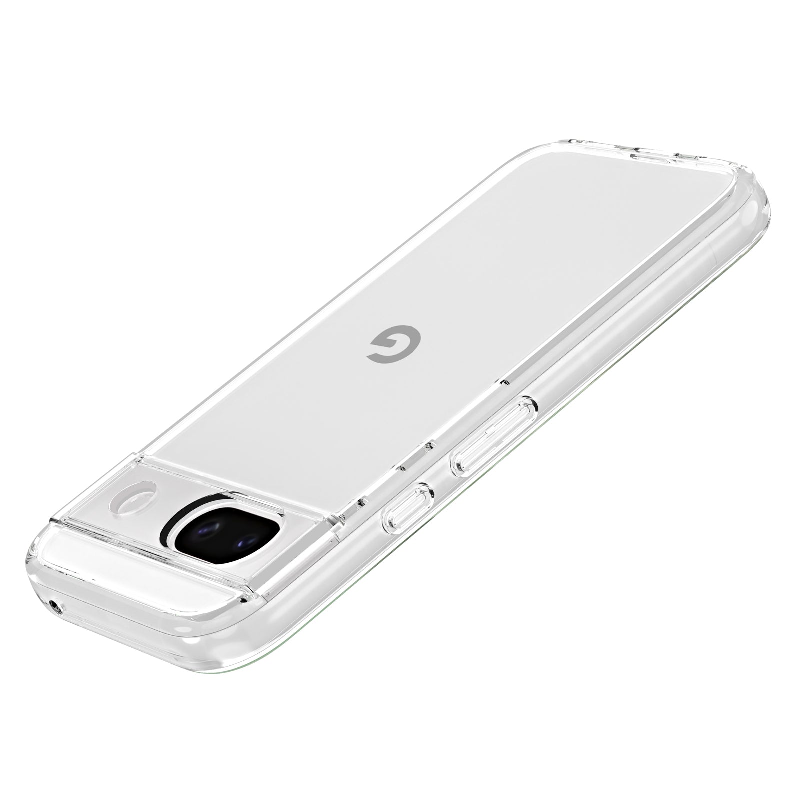 For Google Pixel 8a Case Anti-Scratch TPU+PC Clear Phone Cover For Google Pixel 8a Case Anti-Scratch TPU+PC Clear Phone Cover